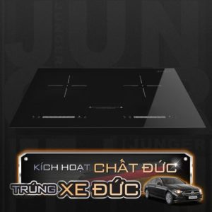 Bếp từ đôi Junger NKD-22+ lắp âm