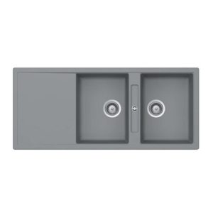 Chậu rửa bát đá Hafele HS20-GKD2S80 570.33.530