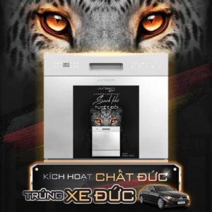 Máy rửa bát độc lập Junger Leopard DWJ-100