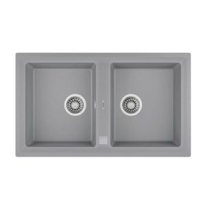 Chậu đá Teka STONE 90 B-TG 2B Grey 115260013