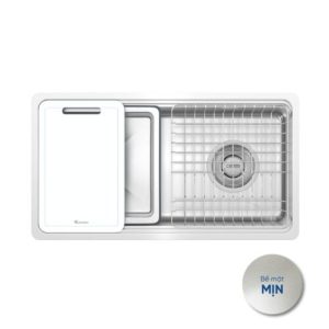 Chậu rửa bát inox 1 hố Konox TARI 780SM