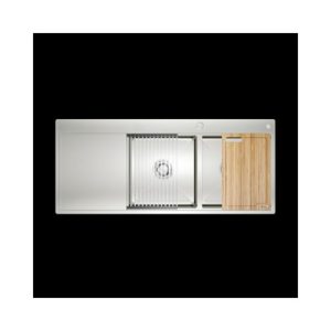 Chậu rửa bát Workstation – Topmount Sink KN11650TD – Bàn trái
