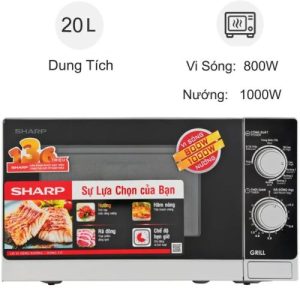 Lò vi sóng Sharp R-G222VN-S 20 lít