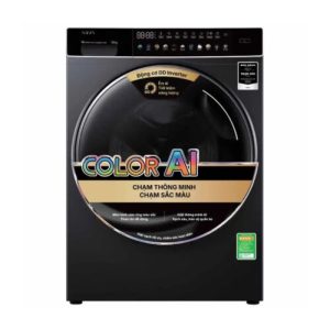 Máy Giặt Aqua Inverter 10 Kg AQD-DDW1000J.BK cửa trước