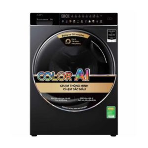 Máy Giặt Aqua Inverter 10 Kg AQD-DW1000J.BK cửa trước