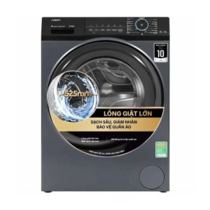 Máy Giặt Aqua Inverter 8.5 Kg AQD-A852J.BK cửa trước