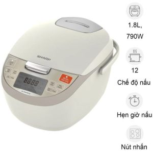 Ná»i cÆ¡m Äiá»n tá»­ Sharp KS-COM193EV-GL 1.8 LÃ­t