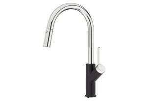 Vòi rửa bát Konox rút dây Ponte Black